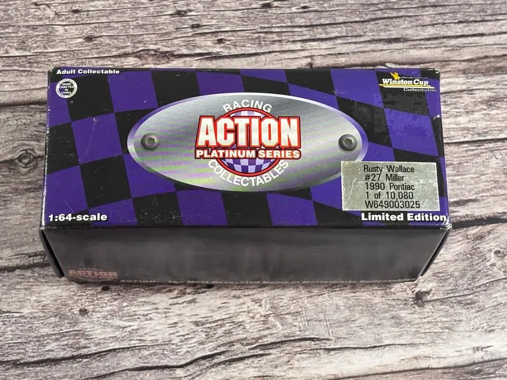 Rusty Wallace #27 Miller 1990 Pontiac 1:64 Scale Action Limited 10,080 NASCAR